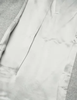 Naja Lauf FEODORA JACKET SOFT HERRINGBONE - Enkelknäppta kavajer LIGHT GREY Discount