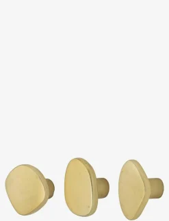 Ferri Hook, Aluminum Set of 3 - Krokar & Knoppar|Bloomingville Hot