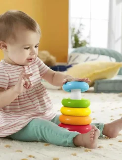 Fisher-Price Eco Rock-a-Stack - Stapelbara klossar MULTI COLOR Outlet