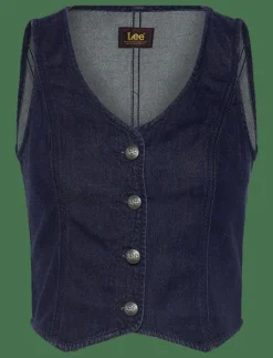FITTED VEST - Jeansvästar|Lee Jeans