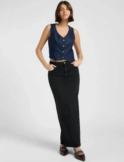 FITTED VEST - Jeansvästar|Lee Jeans