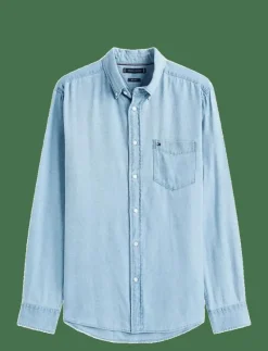 FLANNEL INDIGO SHIRT - Casual skjortor|Tommy Hilfiger Outlet