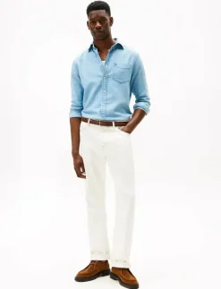 FLANNEL INDIGO SHIRT - Casual skjortor|Tommy Hilfiger Outlet