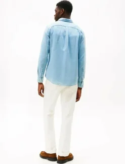 FLANNEL INDIGO SHIRT - Casual skjortor|Tommy Hilfiger Outlet