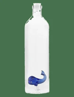 Balvi Flaska Atlantis, Blå Val, 1,2l, Borosilikatglas - Vattenflaskor BLUE WHALE Sale