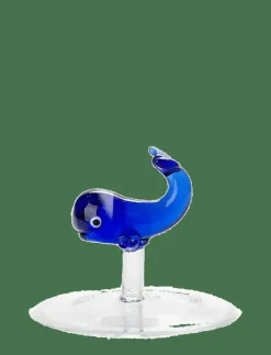 Balvi Flaska Atlantis, Blå Val, 1,2l, Borosilikatglas - Vattenflaskor BLUE WHALE Sale