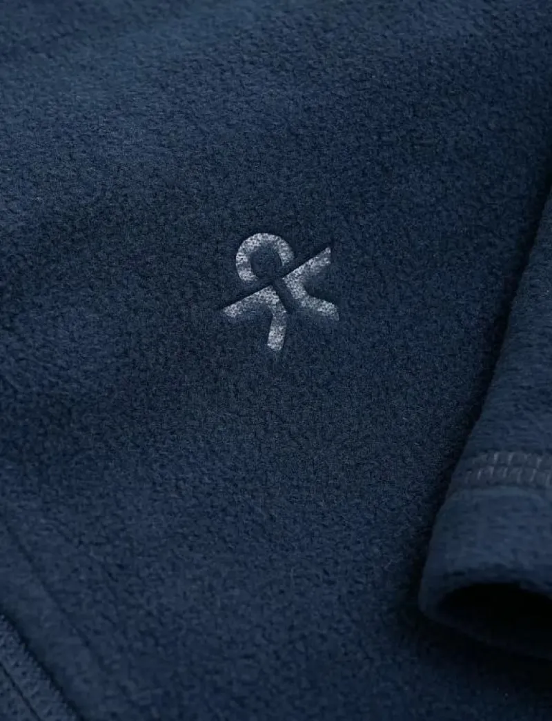 Color Kids Fleece Jacket, Full Zip - Jackor TOTAL ECLIPSE