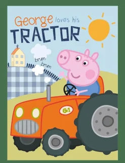 BrandMac Fleece plaid Peppa Pig PEP 036 - Filtar & täcken MULTI COLOURED New