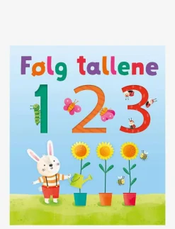 GLOBE Følg tallene 123 - Pedagogisk barnbok BOARDBOOK Hot