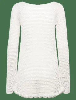 Floral crochet dress - Korta klänningar|Mango Sale