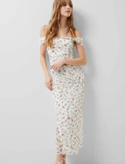 FLORIANA HALLIE CRINKLE SKIRT - Midi kjolar|French Connection Sale