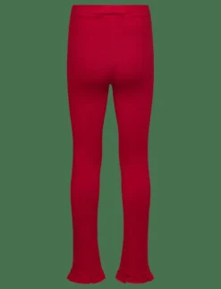 Geggamoja Flounce Set - Set med långärmad t-shirt RED Hot