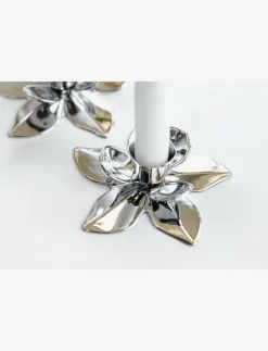 Flower Art Deco Candlestick - - Dekoration|Kunstindustrien Discount