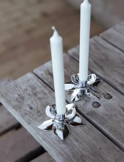 Flower Art Deco Candlestick - - Dekoration|Kunstindustrien Discount