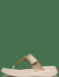 F-MODE GO ADJUSTABLE FLATFORM TOE-POST SANDALS - Platta mules|FitFlop Sale