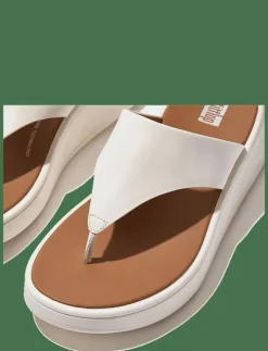 F-MODE LEATHER FLATFORM TOE-POST SANDALS - Sandaler|FitFlop Sale