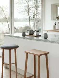 Folk Bar Stool Natural - Stolar & pallar|Hübsch Best