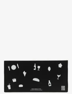 Design Letters Food icons for message board - Kontorsmaterial BLACK