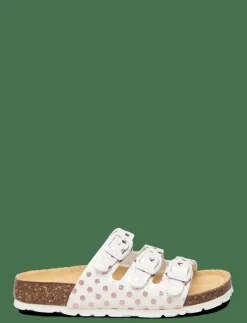 Superfit FOOTBED SLIPPER - Sandaler WHITE/ROSE Outlet