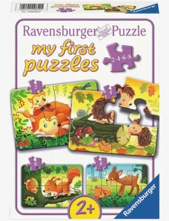 Ravensburger Forest Animal Fun 2/4/6/8p - Klassiska pussel MULTI COLOURED