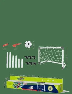 Suntoy FOTBOLLSSET 58 x 28 x 38 CM - Aktiva spel WHITE Online