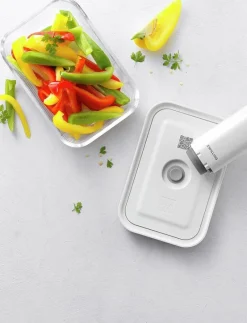 Fresh & Save, Vakuum box M Grå Glas - Köksförvaring|Zwilling Outlet