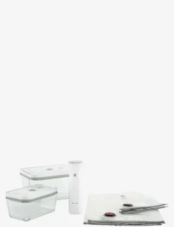 Fresh & Save, Vakuum start set Glas Vit 7-delar - Vakuumpump|Zwilling Best