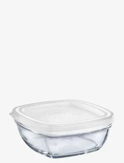 Duralex Freshbox square with Lid - Köksförvaring CLEAR Online