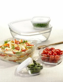 Duralex Freshbox square with Lid - Köksförvaring CLEAR Online