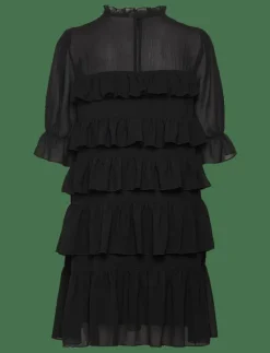 Frill Short Dress - Korta klänningar|Bubbleroom