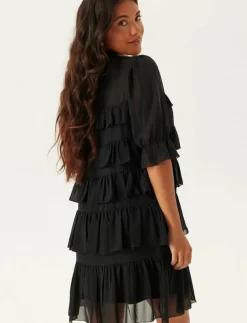 Frill Short Dress - Korta klänningar|Bubbleroom