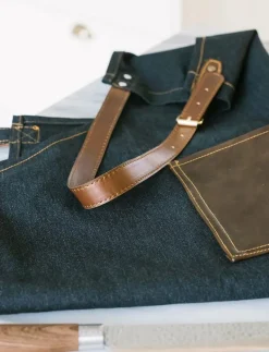 Dorre Förkläde Elena - Förkläde BLÅ New