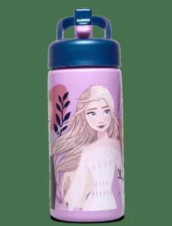 Euromic FROZEN, Water bottle with straw - Matdags PURPLE Best