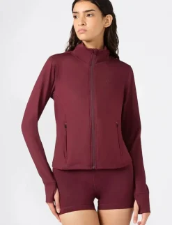 Champion Full Zip Sweatshirt - Sweatshirts MEDIUM RUBY Best