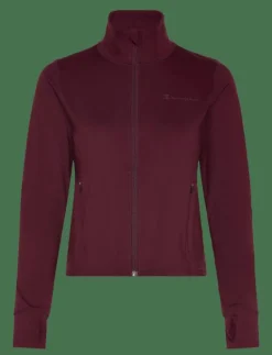 Champion Full Zip Sweatshirt - Sweatshirts MEDIUM RUBY Best