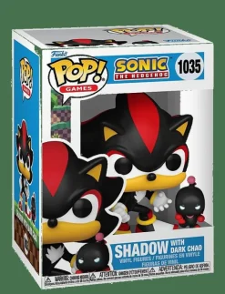 POP Vinyl P&B Sonic Shadow w/Chao - Actionfigur|Funko New