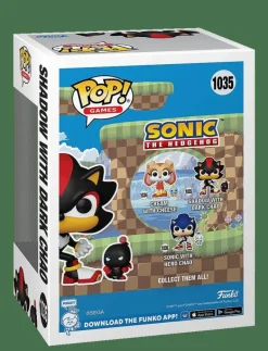 POP Vinyl P&B Sonic Shadow w/Chao - Actionfigur|Funko New