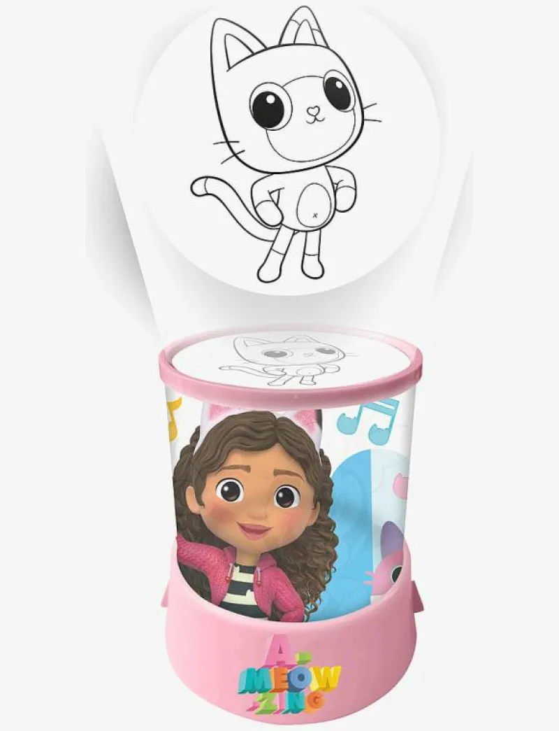 Euromic GABBY'S DOLLHOUSE, Projector lamp - Bordslampor MULTI COLOURED Discount