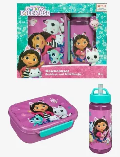Undercover Gabby's Dollhuse Lunch Box and Water Bottle Set - Lunchlådor BLUE Sale