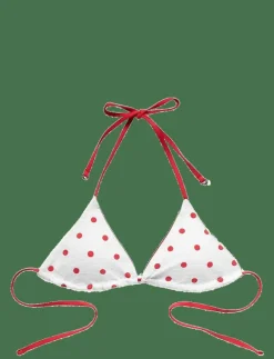 Galathea Polka Dot Reversible Top - Triangelformad bikinis|Panos Emporio Hot