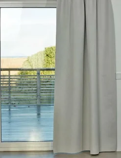 GARDIN BLACK-OUT VIT 130X250 - Gardinlängd|Noble House Best