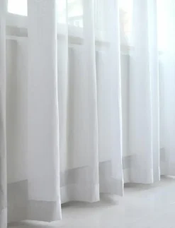 Mimou Gardin Grace dubbel bredd - Gardinlängd WHITE Hot