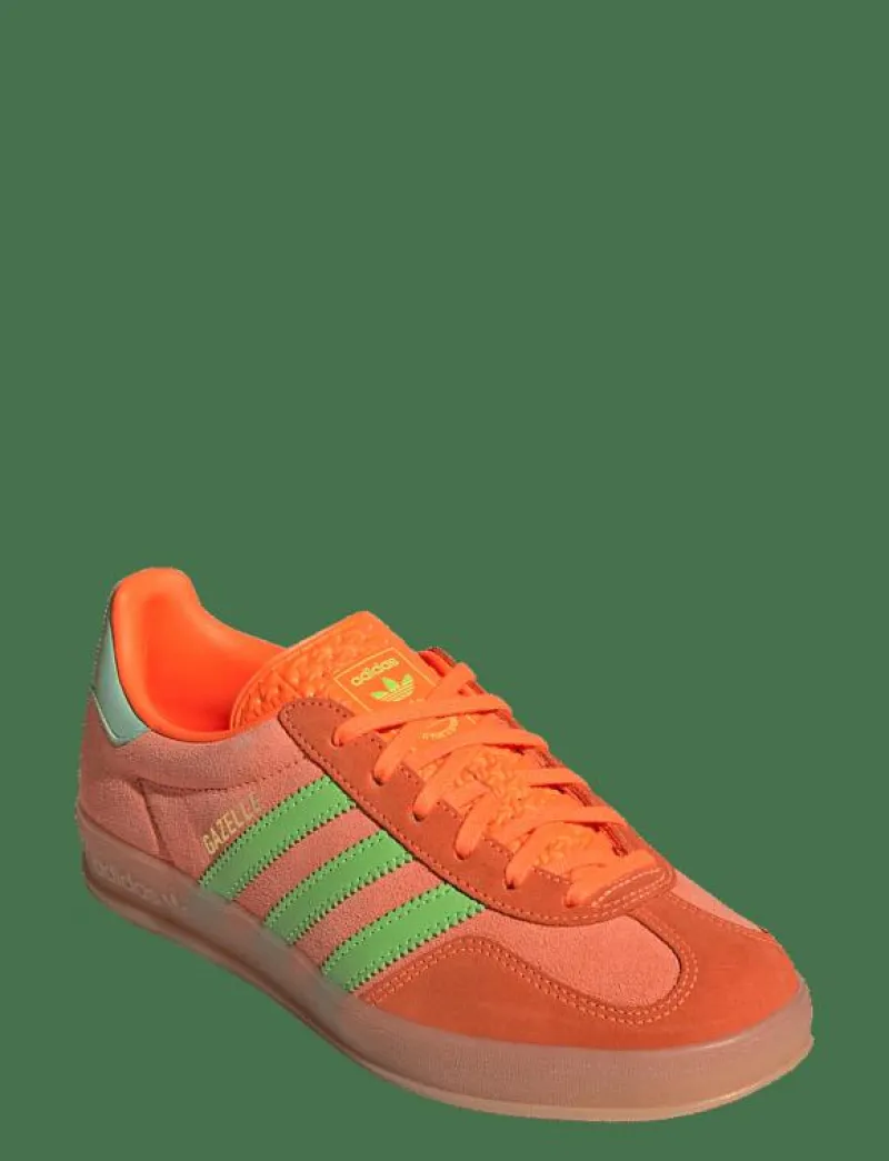 adidas Originals GAZELLE INDOOR W - Låga sneakers CLEMIN/SORANG/SGREEN Clearance