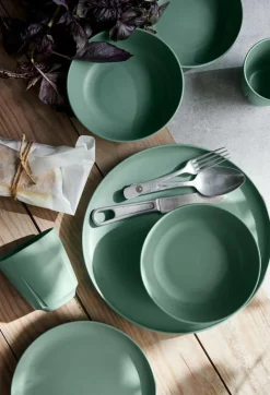 Rosendahl GC Take Tallrik Ø19.5 cm 2 st. - Picknicktillbehör DUSTY GREEN Sale