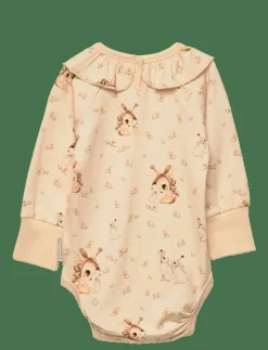 Geggamoja X Mrs Mighetto Bamboo Body L.S - Långärmad body PINK Sale