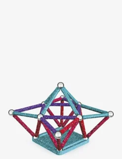 Glitter Recycled 60 Pcs - Byggsats|Geomag Clearance