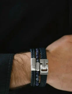 Steel & Barnett Gift Series - Triple - Armband BLUE Sale