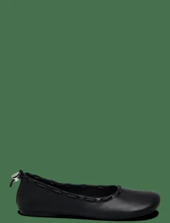ALOHAS Gill Leather Ballet Flats - Ballerinas BLACK Best