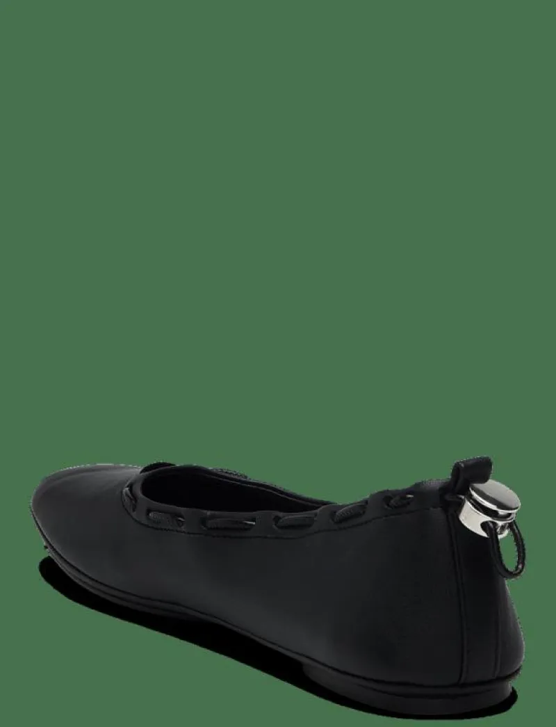 ALOHAS Gill Leather Ballet Flats - Ballerinas BLACK Best