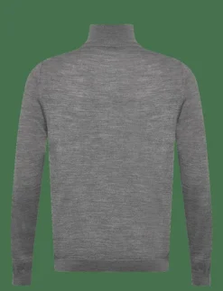 Golf Quarter Zip Merino Jumper - Stickat|Lyle & Scott Sport